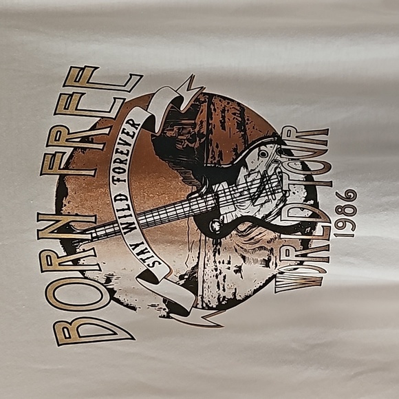 Maurices Born Free oversized ecru cream graphic ss tee, Size XXL - Picture 14 of 15